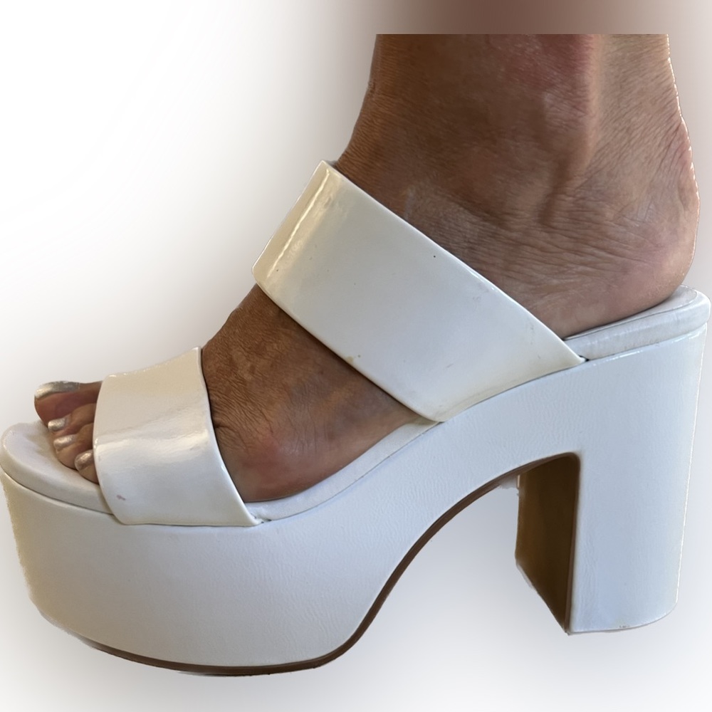 Jefferey Campbell Platform 8.5 White